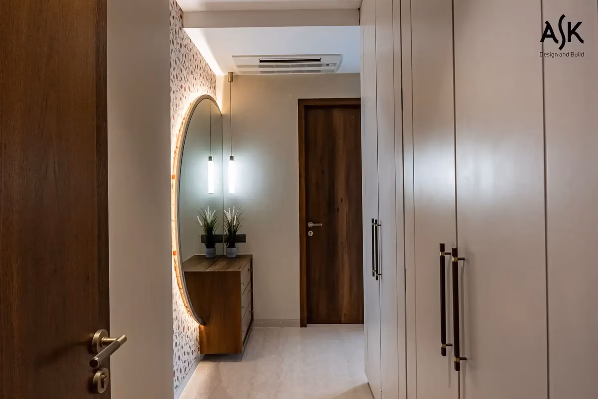 Foyer area styled with thoughtful décor by ASK Design and Build