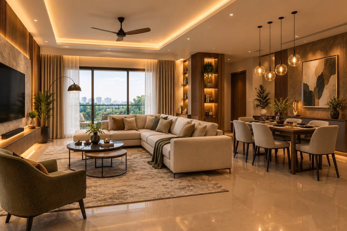 Featured image for From First Sketch to Final Finish: Inside Exceptional Interior Design Projects in Navi Mumbai