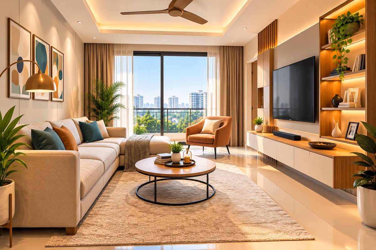 Featured image for The Room That Sets the Tone: Living Room Interior Design with Character and Purpose