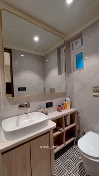 Bhagwati Eleganza, Ghansoli - Bathroom Interior Design