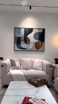 Bhagwati Eleganza, Ghansoli - Living Room Interior Design