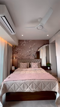 Bhagwati Eleganza, Ghansoli - Master Bedroom Interior Design