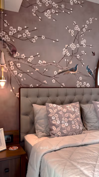 Bhagwati Eleganza, Ghansoli - Master Bedroom Interior Design