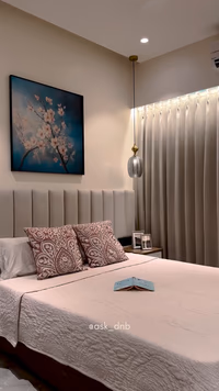 Bhagwati Eleganza, Ghansoli - Parents Bedroom Interior Design