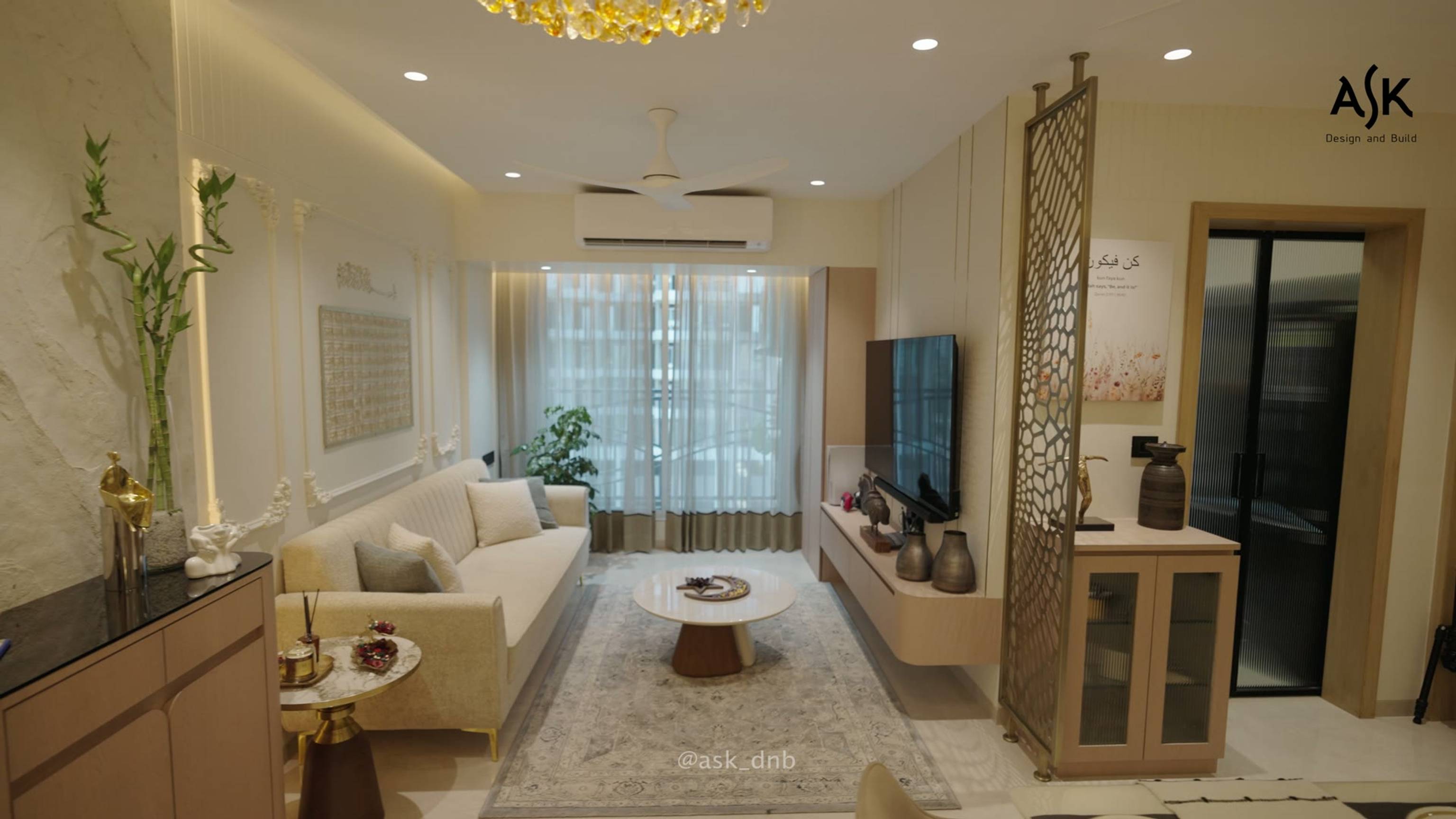 Full home interiors at Gurbani Signature, Ulwe by ASK Design and Build