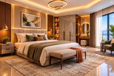 Featured image for Your Private Retreat: Bedroom Design in Navi Mumbai That Feels Effortlessly Luxurious