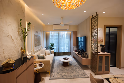 Gurbani Signature, Ulwe - Luxury 2BHK Apartment Interior Design
