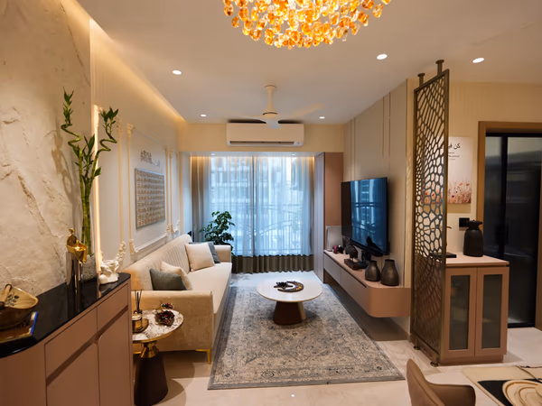 Gurbani Signature, Ulwe - Luxury 2BHK Apartment Interior Design